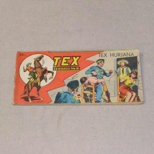 Tex liuska 14 - 1956 Tex hurjana (4. vsk)